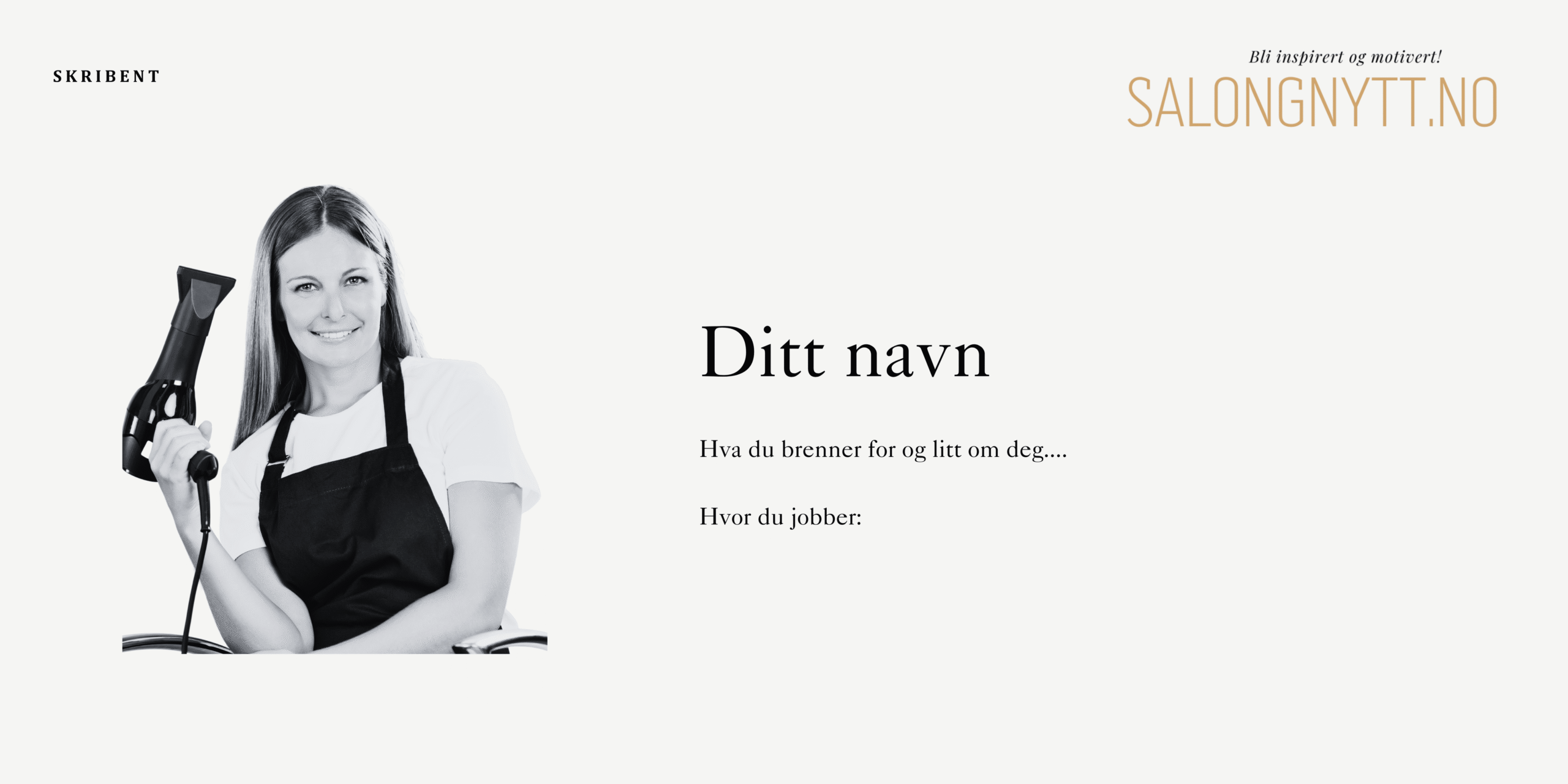skribent mal