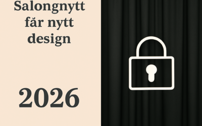 Salongnytt pynter seg til 2026!