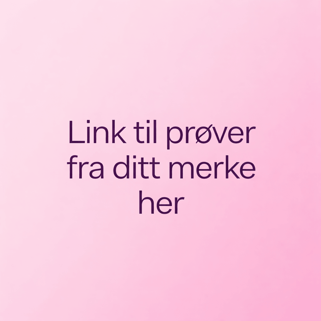 Link til produktprøver